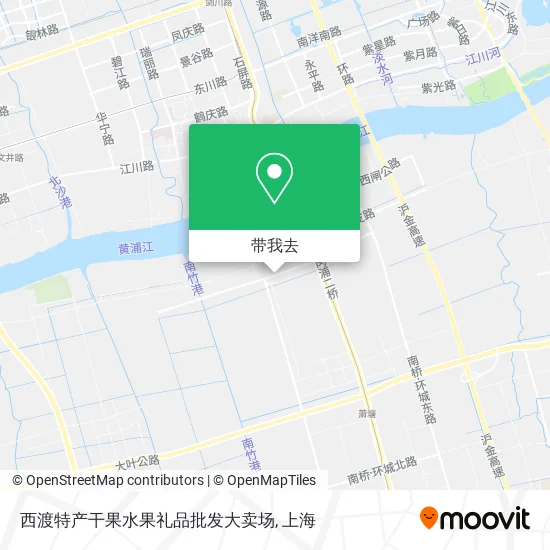 西渡特产干果水果礼品批发大卖场地图
