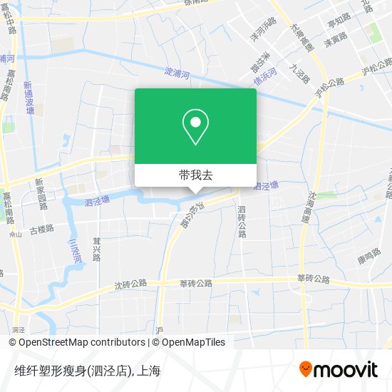 维纤塑形瘦身(泗泾店)地图