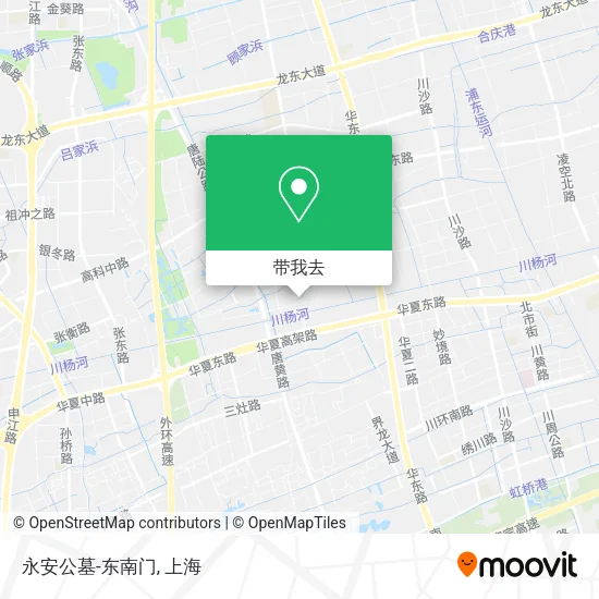 永安公墓-东南门地图
