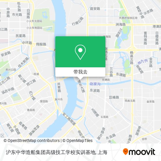 沪东中华造船集团高级技工学校实训基地地图