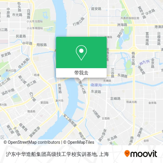 沪东中华造船集团高级技工学校实训基地地图