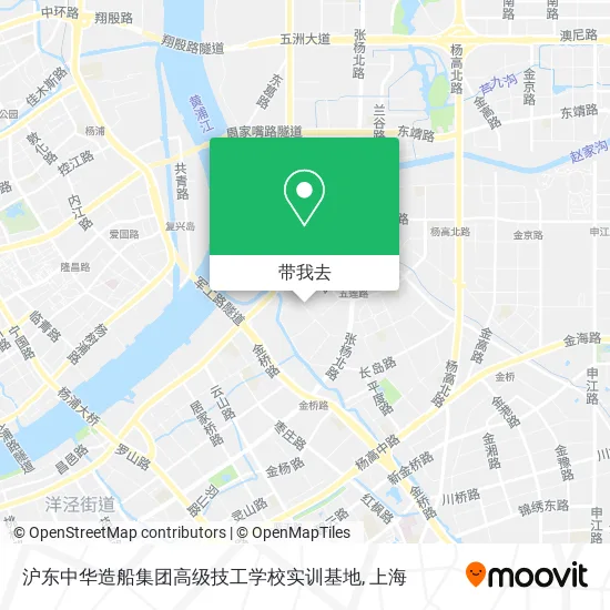 沪东中华造船集团高级技工学校实训基地地图