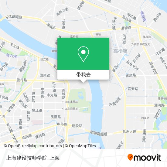 上海建设技师学院地图