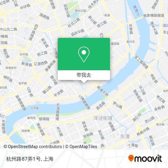杭州路87弄1号地图