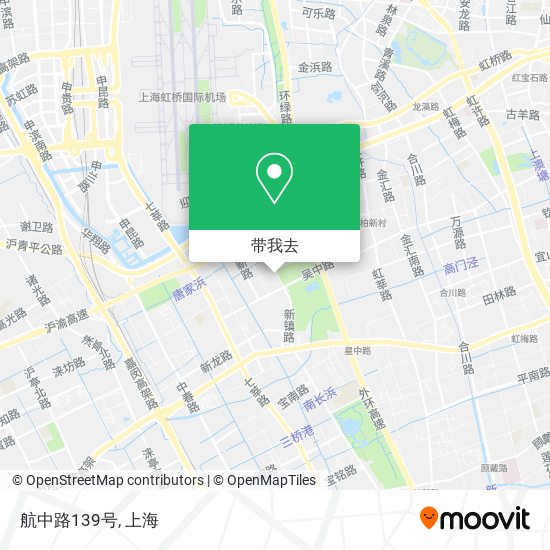 航中路139号地图