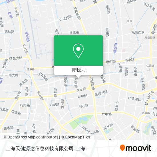 上海天健源达信息科技有限公司地图