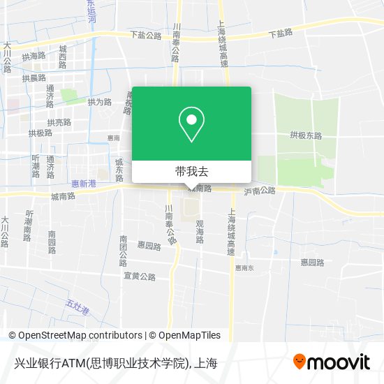 兴业银行ATM(思博职业技术学院)地图