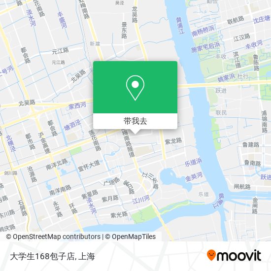 大学生168包子店地图