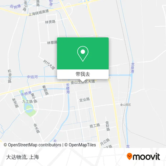 大达物流地图