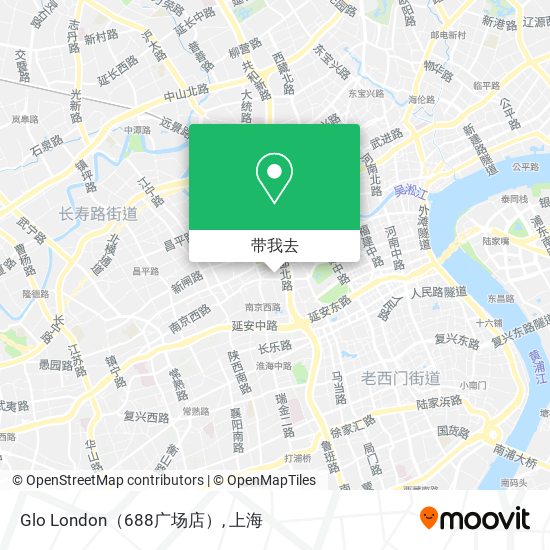 Glo London（688广场店）地图