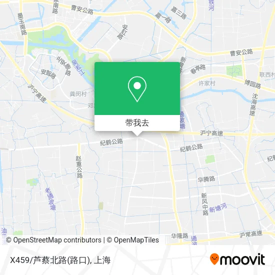 X459/芦蔡北路(路口)地图