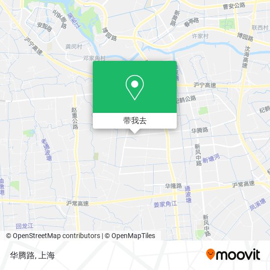 华腾路地图