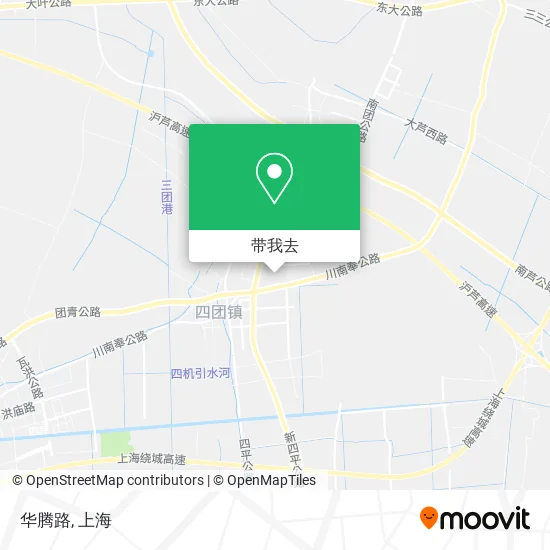 华腾路地图
