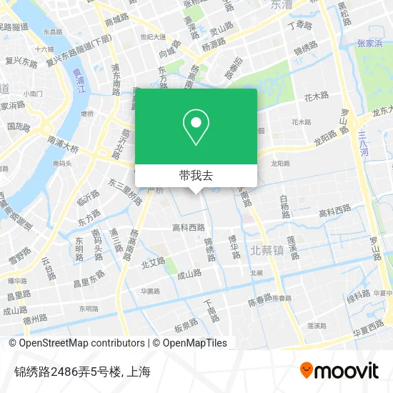 锦绣路2486弄5号楼地图