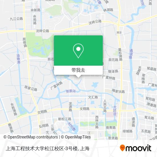 上海工程技术大学松江校区-3号楼地图