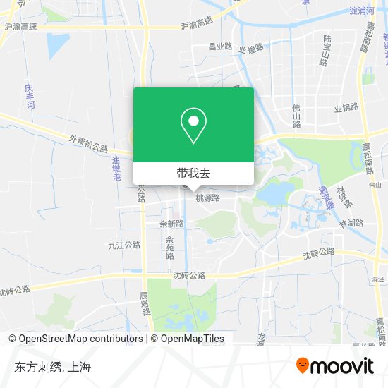 东方刺绣地图