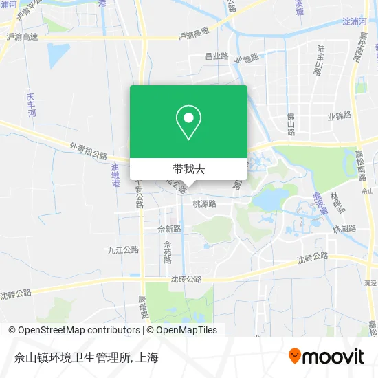 佘山镇环境卫生管理所地图