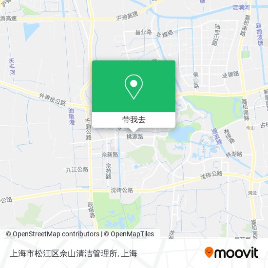 上海市松江区佘山清洁管理所地图