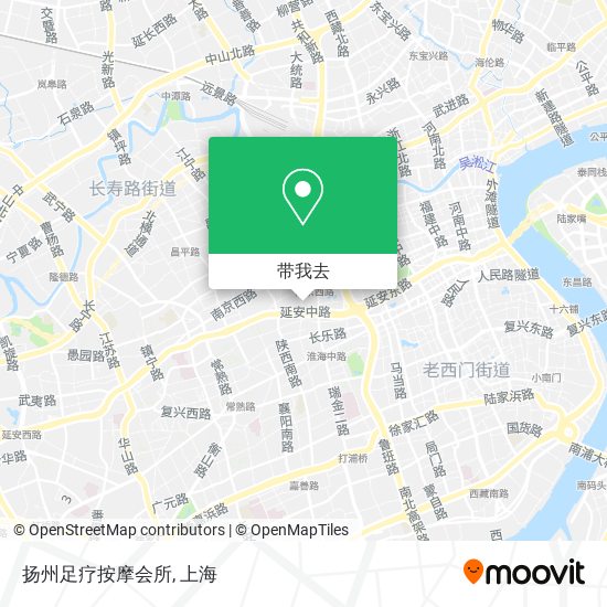 扬州足疗按摩会所地图