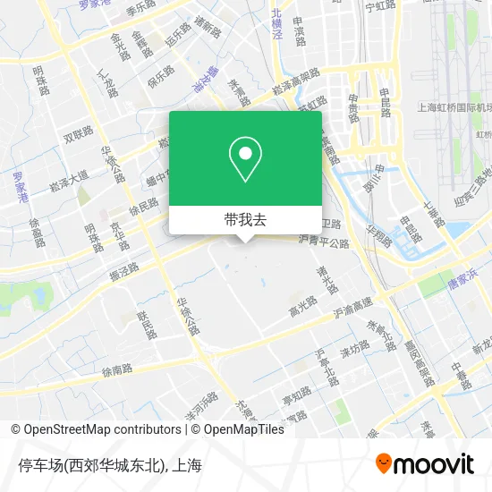 停车场(西郊华城东北)地图