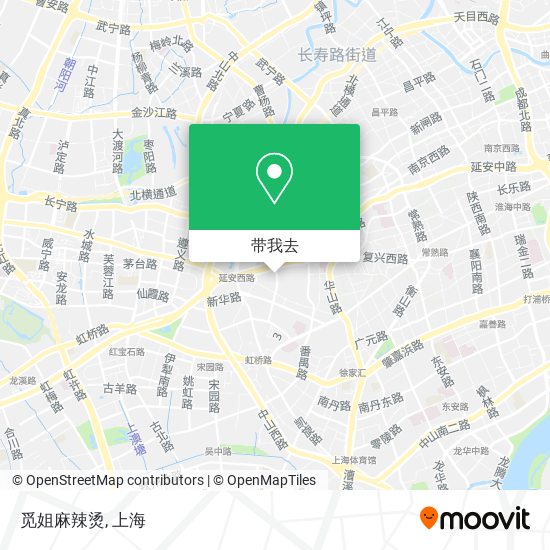 觅姐麻辣烫地图