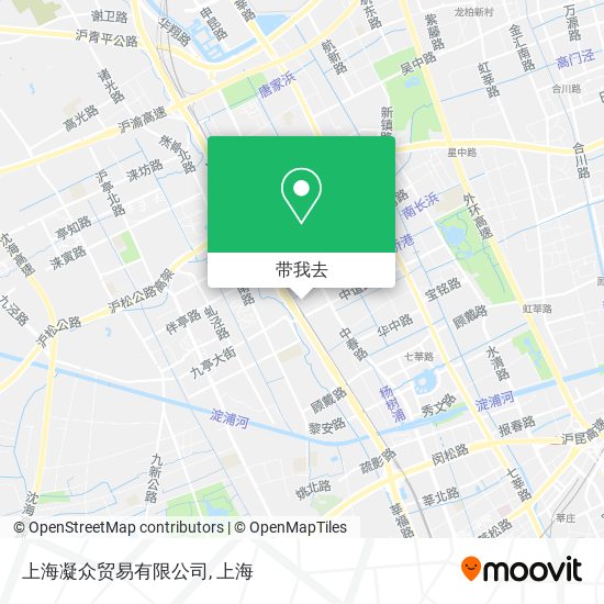 上海凝众贸易有限公司地图