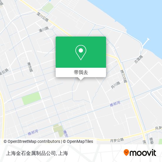 上海金石金属制品公司地图