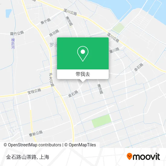 金石路山茶路地图