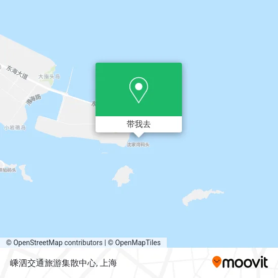 嵊泗交通旅游集散中心地图