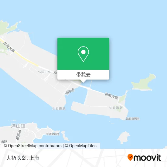 大指头岛地图