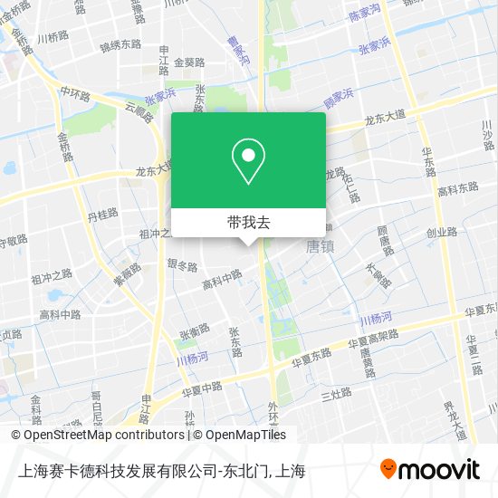 上海赛卡德科技发展有限公司-东北门地图