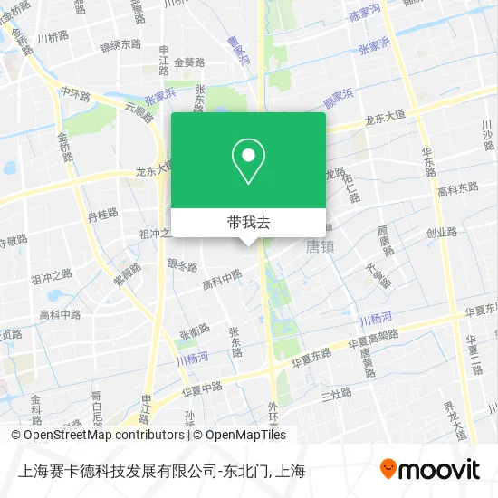 上海赛卡德科技发展有限公司-东北门地图
