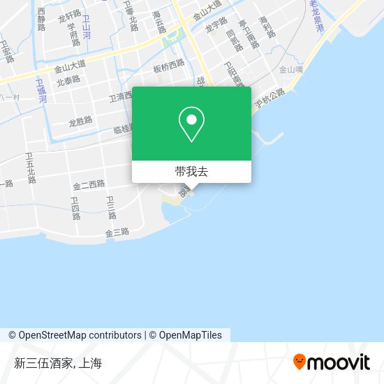 新三伍酒家地图