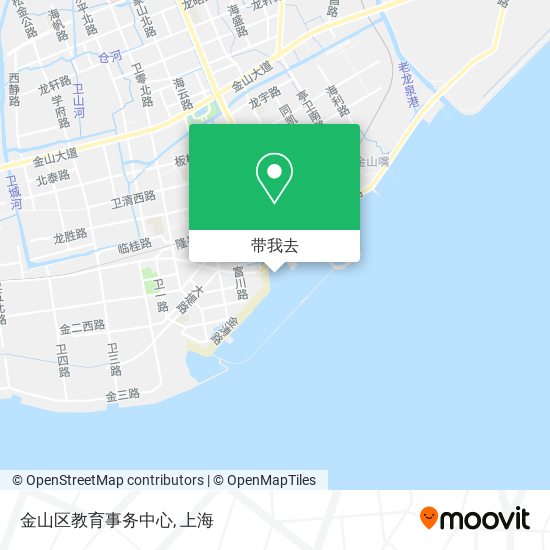 金山区教育事务中心地图