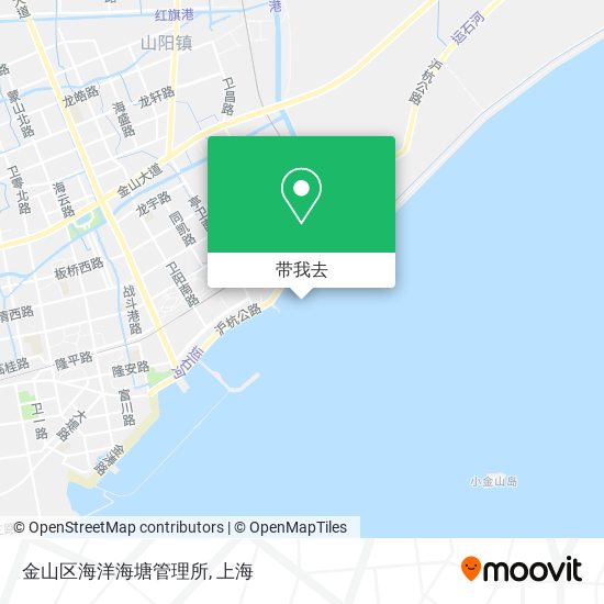 金山区海洋海塘管理所地图