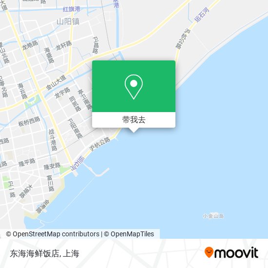东海海鲜饭店地图