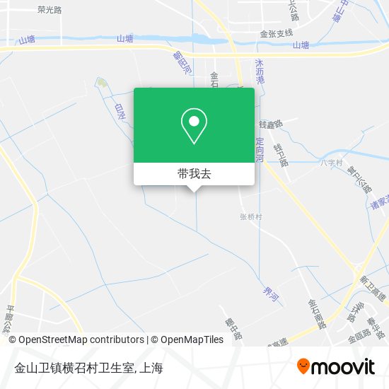 金山卫镇横召村卫生室地图