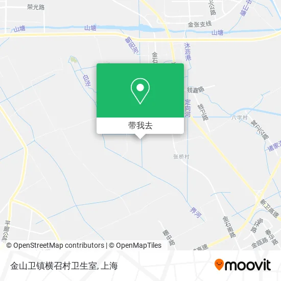 金山卫镇横召村卫生室地图