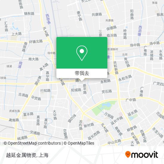 越延金属物资地图