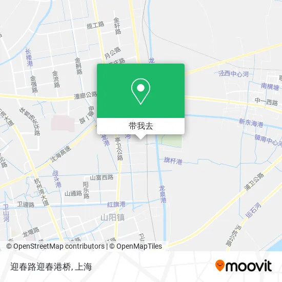 迎春路迎春港桥地图