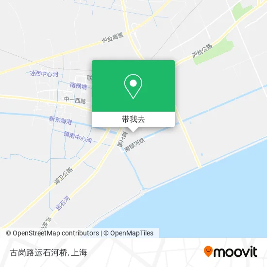 古岗路运石河桥地图