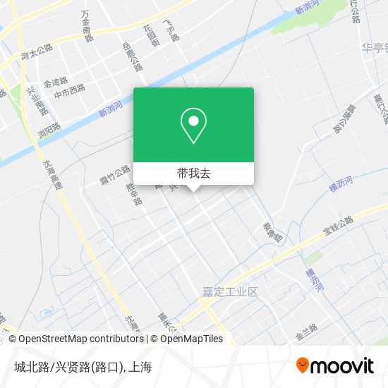 城北路/兴贤路(路口)地图