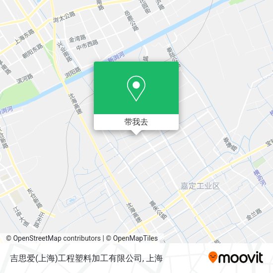 吉思爱(上海)工程塑料加工有限公司地图