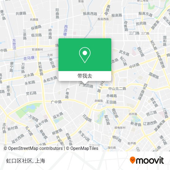 虹口区社区地图