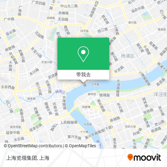 上海览领集团地图