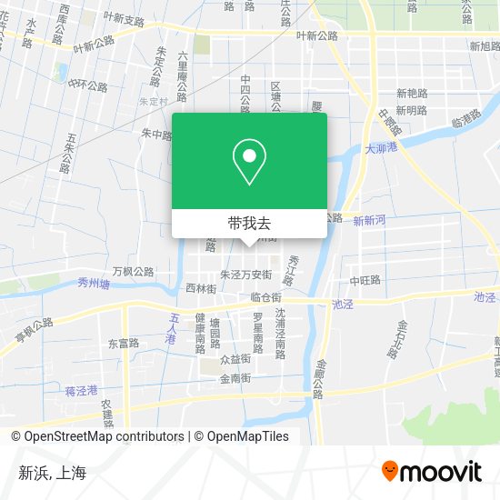 新浜地图