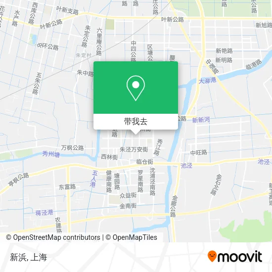 新浜地图