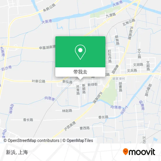 新浜地图
