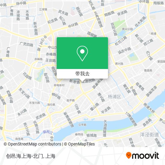 创邑海上海-北门地图