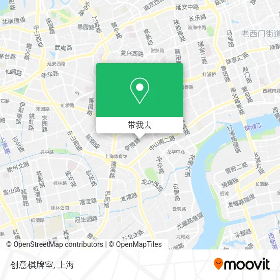 创意棋牌室地图